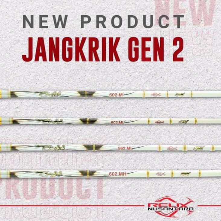 [KODE PRODUK H8YQR3945] JORAN RELIX JANGKRIK GEN 2 - 165 CM 180 CM 14 LBS SAMPAI 20 LBS GEN 1 DAN GE