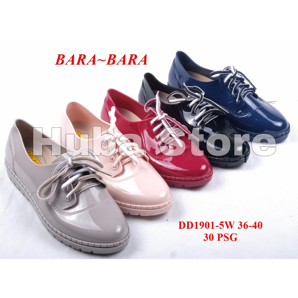 Sepatu wanita jelly shoes impor sneakers cewe kets barabara DD1901-5W