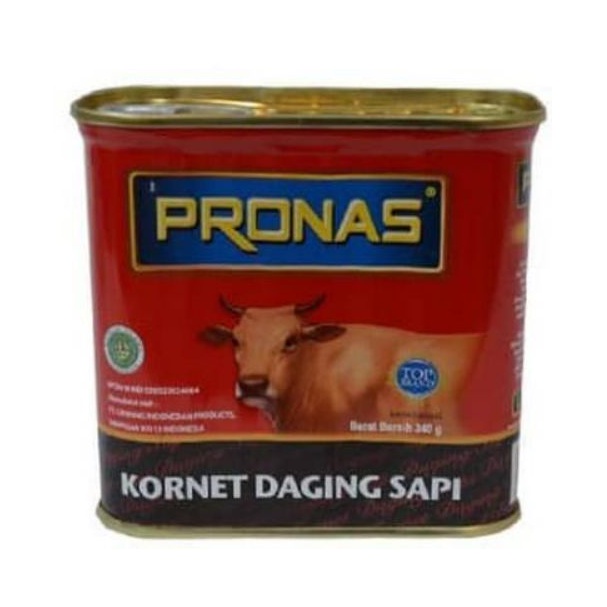 

Pronas Corned Beef Kornet Daging Sapi 340gr