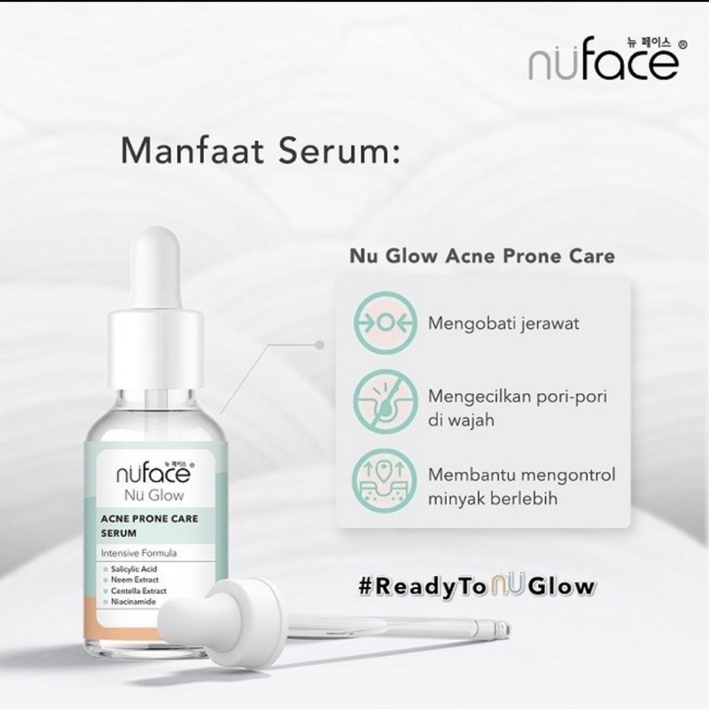 Nuface Nu Glow Serum Wajah 20 ml Cantik Best Seller