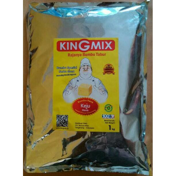 

ENAK Bumbu Rasa Keju Manis KINGMIX 1 KG TERLEZAT