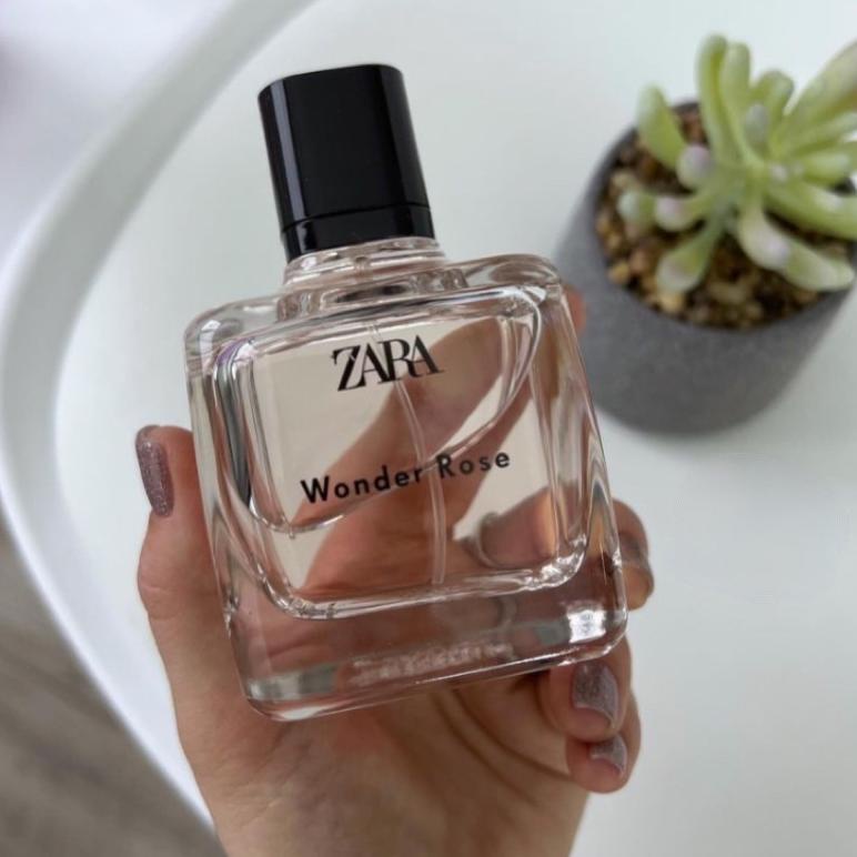 Original Parfum Zara Wonder Rose Women Edt 100Ml Nonbox Perfume Wanita