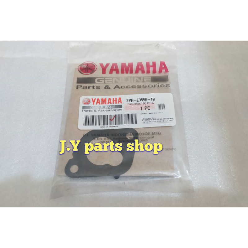 GASKET PAKING PERPAK INTEK INTAKE MANIFOL MANIPUL SOUL GT MIO M3 S Z FINO XRIDE 125 ORI 2PH-E3556-10
