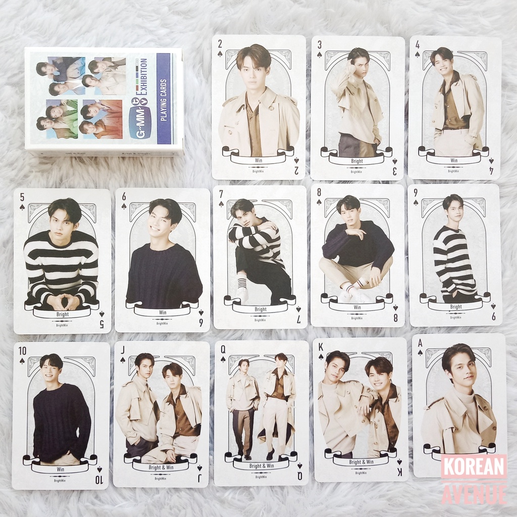 [Official] BrightWin - Playing Card GMMTV Japan Exhibition Photocard - Bright Win