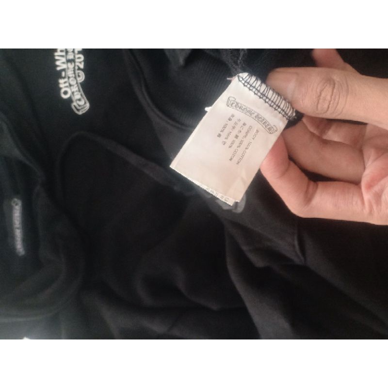 Chrome Hearts x Off-White Hoodie ori full tag