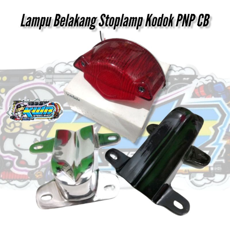 Lampu stoplamp belakang KODOK PNP CB V80