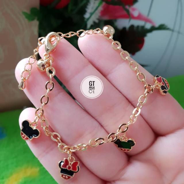 Gelang anak xuping perhiasan gold mewah terlaris n20561