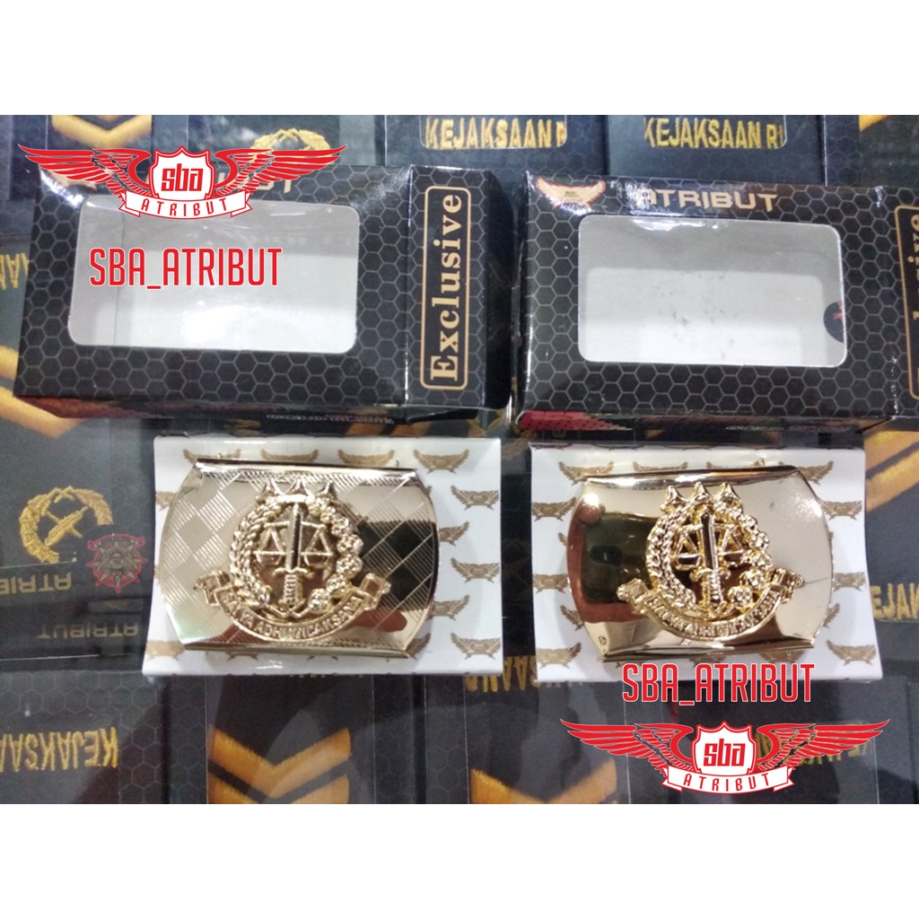 KEPALA SABUK GESPER KEJAKSAAN RI