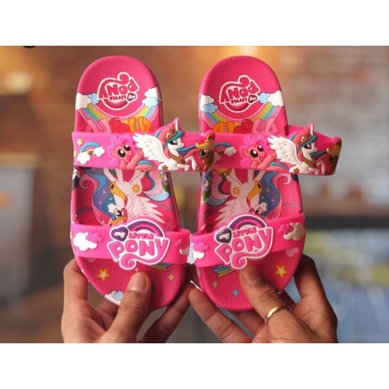 Sandal Anak Perempuan Kuda Pony,Sandal Jelly Anak Unicorn