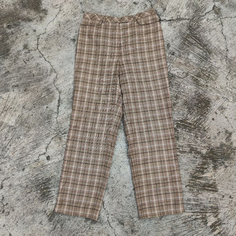 Celana Tartan Crocodile Second