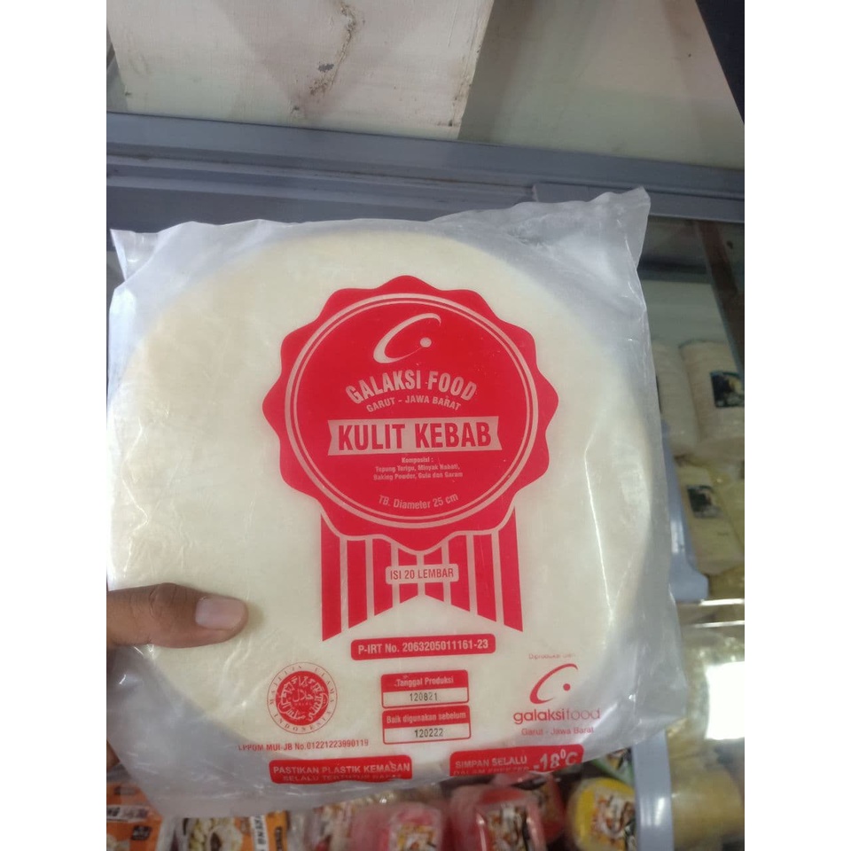 

KULIT KEBAB GALAZXY FOOD - FRESH PASTRY PURWAKARTA