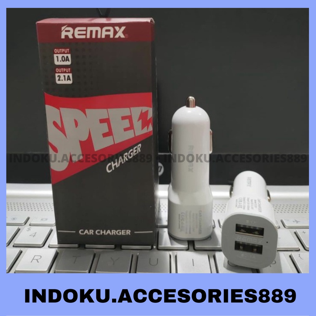 Saver Mobil Remax 2usb Dual Cas dus Merah