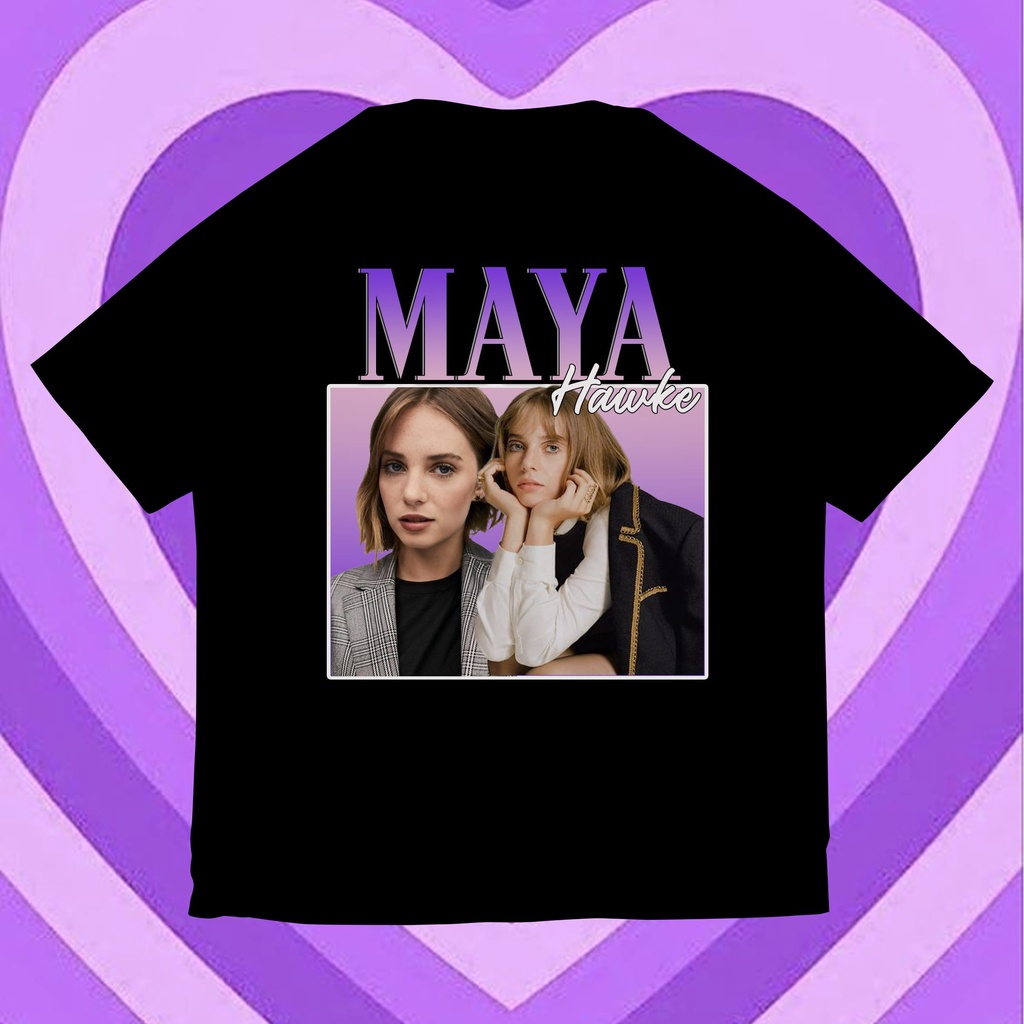 Maya Hawke Homage Tee Oversized Bootleg Vintage Tshirt - Maya Hawke Stranger Things Homage Tshirt