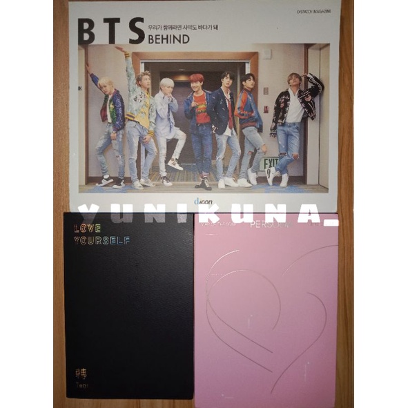 BTS ALBUM FULLSET PERSONA, TEAR, DICON