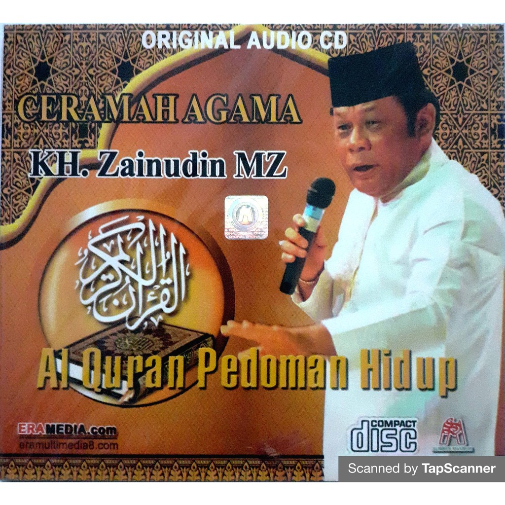 Ceramah Agama KH. Zainudin MZ Al Quran Pedoman Hidup | CD Original