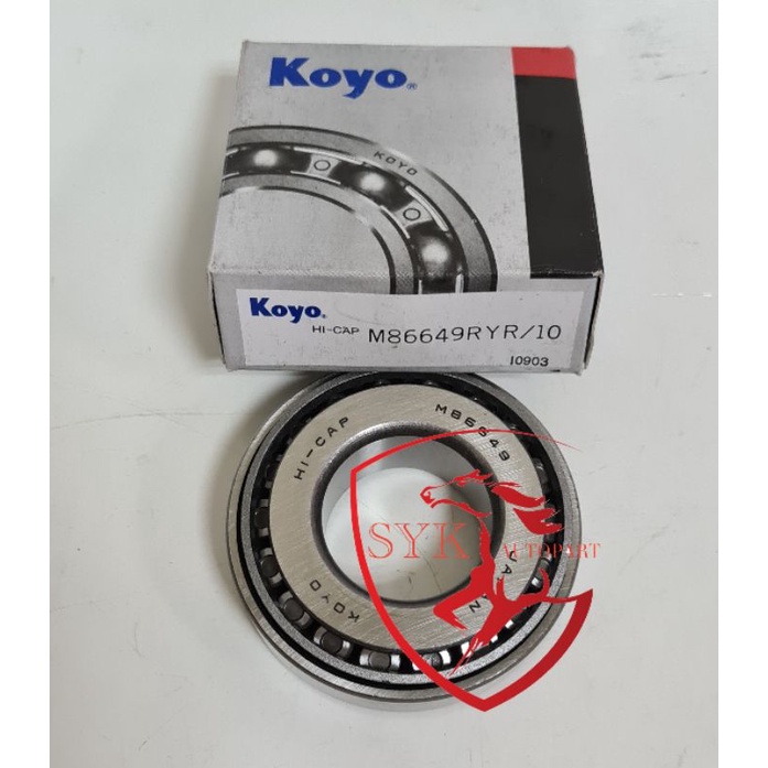 Bearing M86649RYR/10 koyo/bearing pinion depan L300