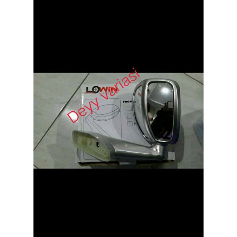 spion kap mesin mobil fortuner silver 2004-2015