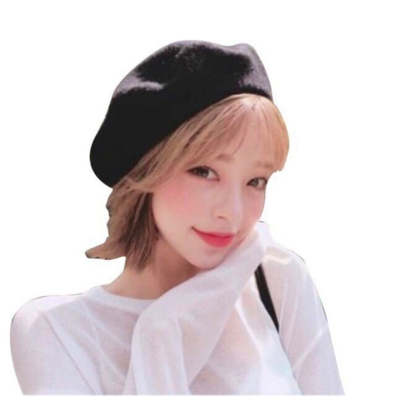 COD topi baret selebgram kupluk Beret Hat Topi Fashion KoreaTopi Baret Anak Topi Hijab Viral Hijabers Kecil