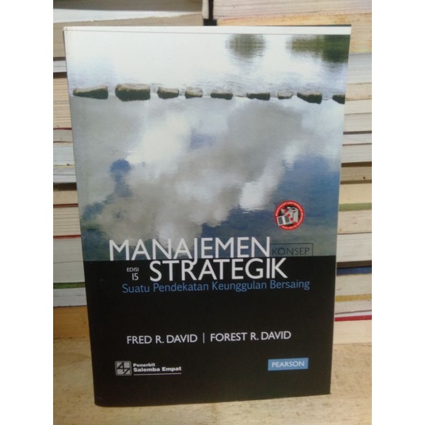 

buku Manajemen Strategik Edisi 15 By Fred R. David