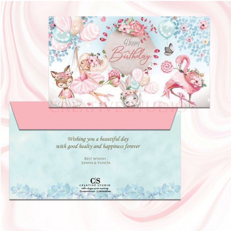 

F #BD002 CUSTOM ANGPAO BIRTHDAY LANSCAPE