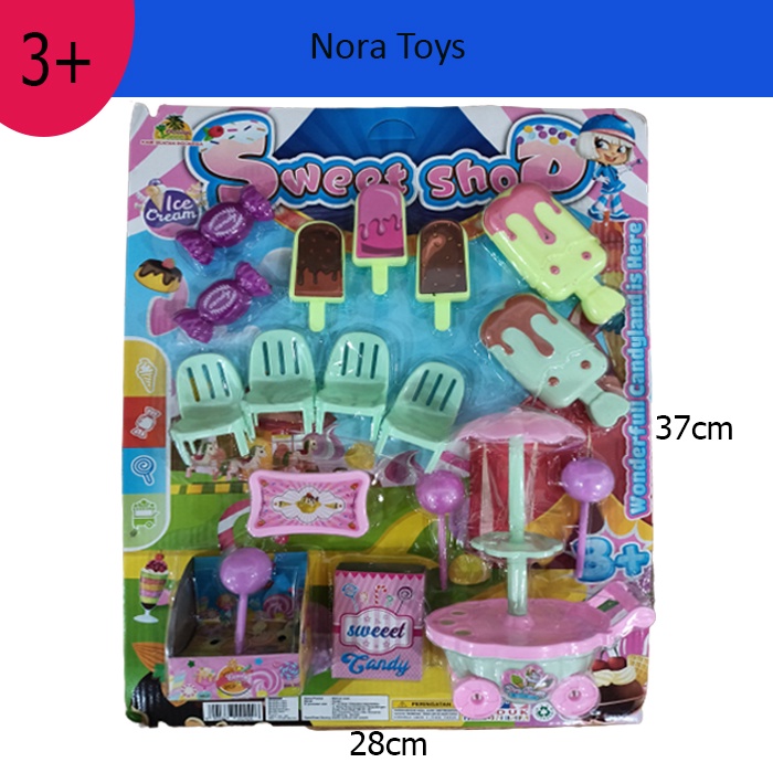 Mainan dagangan permen|mainan jualan permen es krim