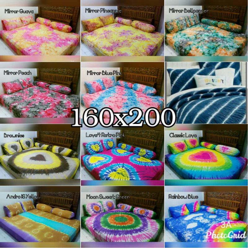 Sprei bali ukuran 160 x 200