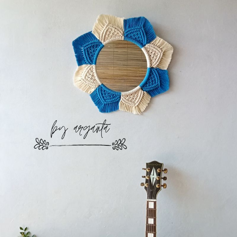 Macrame Mirror wall hanging