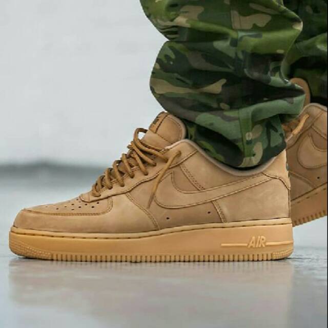 Nike Air Force One Low Fax Gum Light Brown