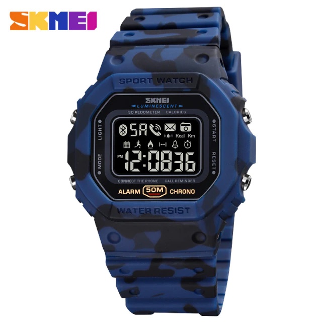 Jam Tangan SKMEI 1743 Bluetooth Sport Pria Original SKMEI