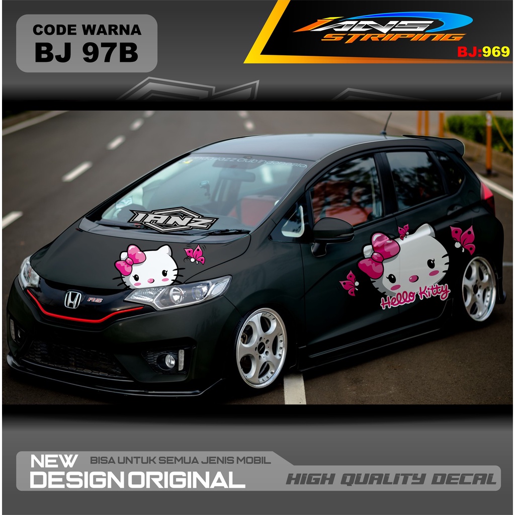 STICKER DECAL MOBIL JAZZ / STIKER MOBIL BRIO / DECAL STIKER MOBIL SWIFT / STIKER MOBIL TOYOTA / DECAL STICKER MOBIL / STIKER YARIS AYLA