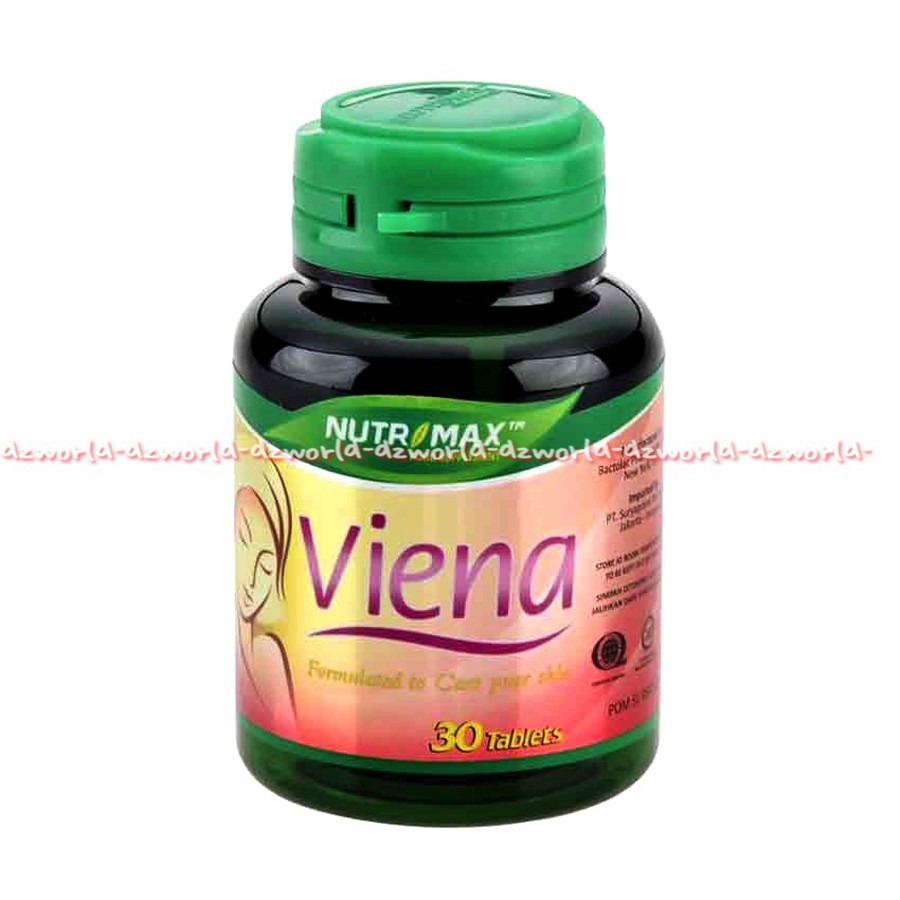 Nutrimax Viena 30 tablets Vitamin Untuk Meregenerasi Kulit Dan Mencegah Jerawat Nutri max