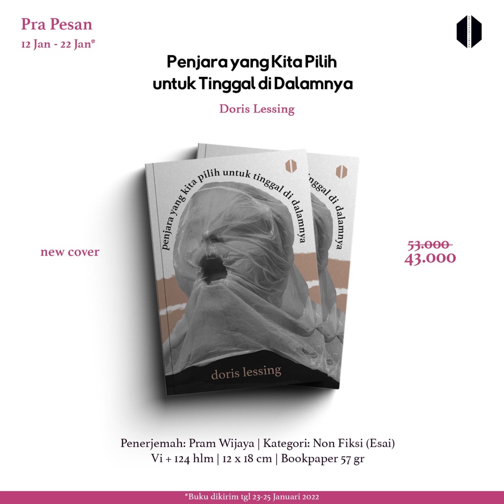 Buku Penjara yang Kita Pilih untuk Tinggal di Dalamnya - Doris Lessing