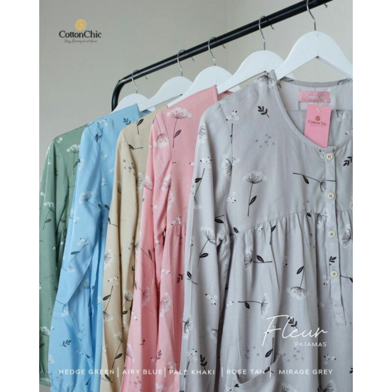 Fleur Pajamas by Cotton Chic