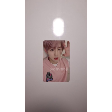 pc / photocard everline 1 pink a better tomorrow abt minseo drippin