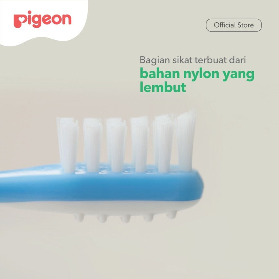 Pigeon Training Toothbrush Lesson 3 - Blue | 12m+