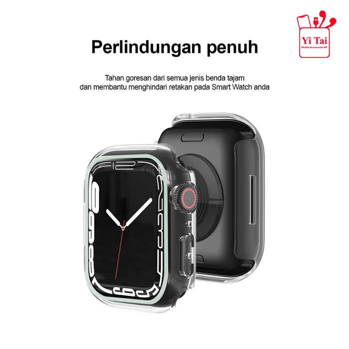 HARD CASE FOR APPLE WATCH GLOW IN THE DARK YI TAI 44MM 45MM