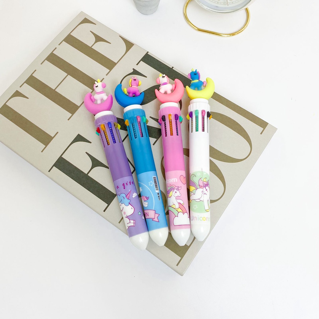 

PEN MEKANIK 10 WARNA WARNIA KARAKTER UNICORN KUDA PONY LUCU BOLPEN UNIK PULPEN IMUT PENA MURAH READY