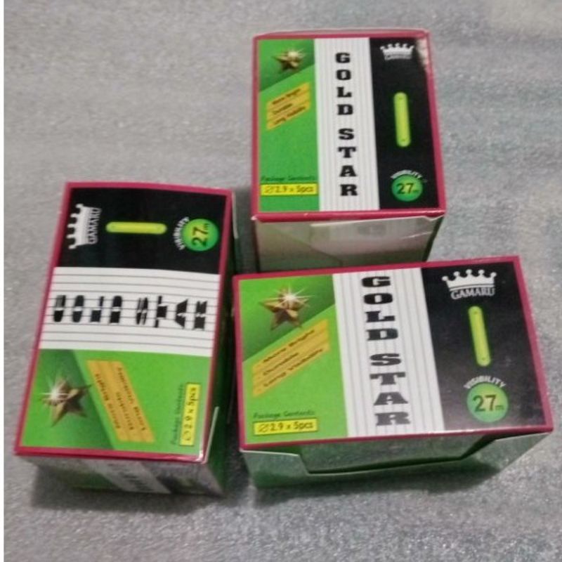 [isi 5 pcs] starlite pancing  isi 5 pcs 3.0x25mm