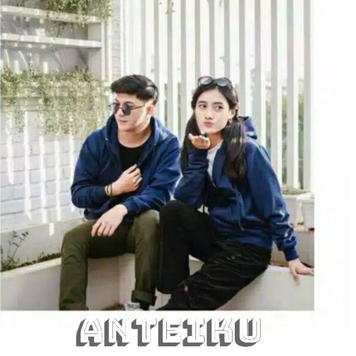 Trxh6H1t--JAKET HOODIE ZIPPER COUPLE POLOS / SWEATER HOODIE COUPLE NATURAL /JAKET COUPLE PASANGAN
