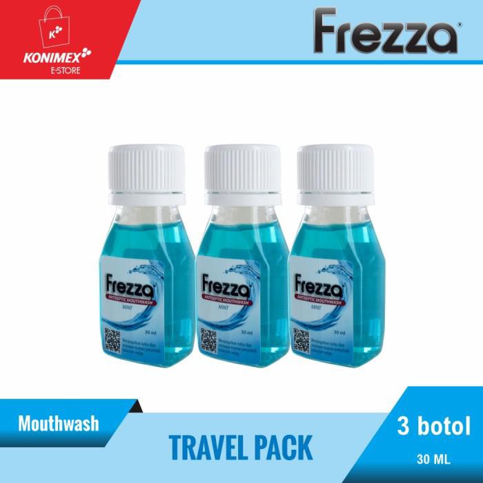 FREZZA ANTISEPTIC MOUTHWASH MINT 30 ML (3 PCS)