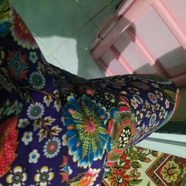 Setelan Celana Panjang Sp Jumbo Kencana Ungu Kuc