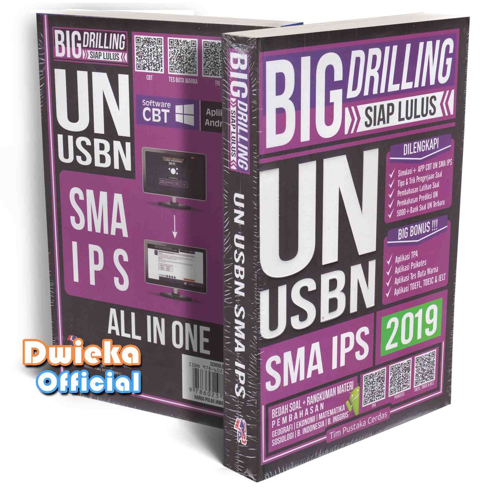 Buku  Siap Lulus UN UNAS USBN SMA IPS 2019-1