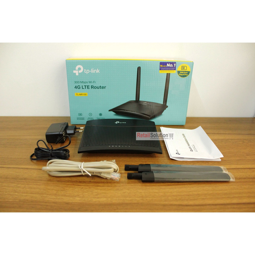 Router WiFi Wireless 4G SIMCARD - TPLINK TP LINK TLMR100 / TL-MR100