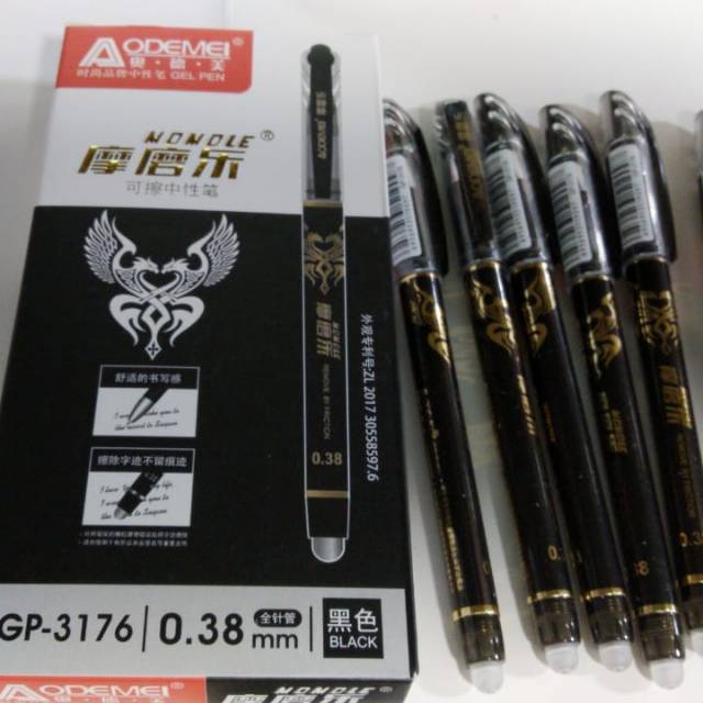 

12pcs Pulpen Bisa Dihapus Aodemei / Erasable Pen