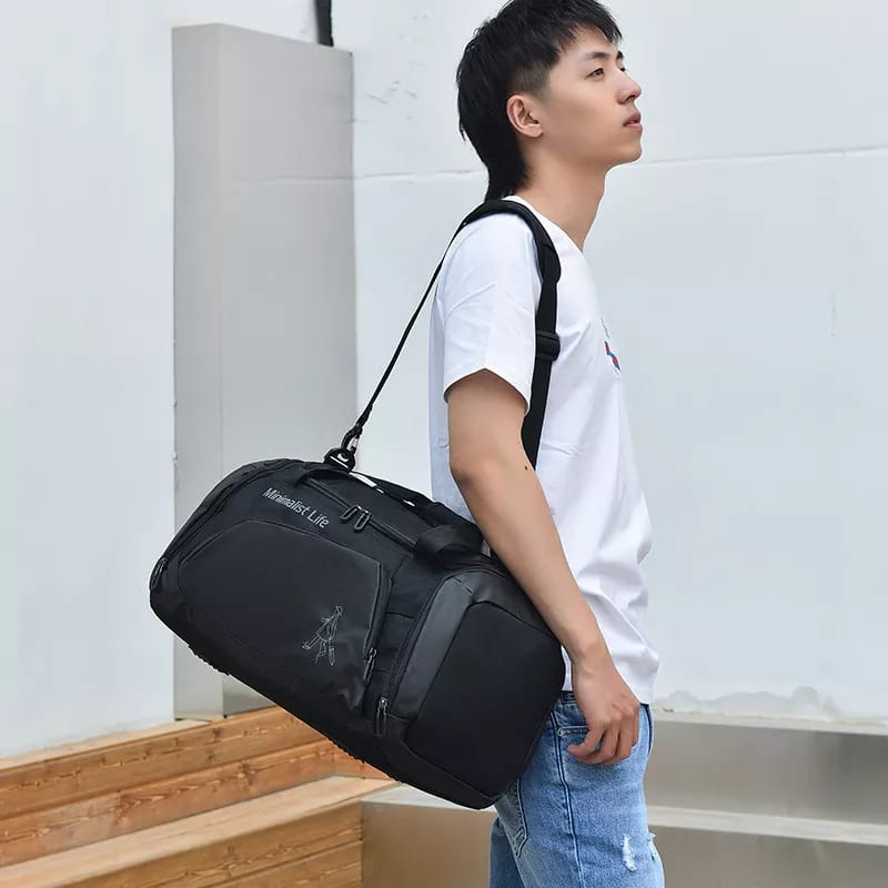 Armelia Shop -  Tas Ransel Backpack Pria dan Wanita TAS PRIA RANSEL PUNGGUNG MURAH I1Q5 TUMI Alpha Bravo Kelley Sling Blac sling bag leba TERMURAH F8B6