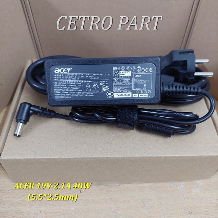 Adaptor Charger Laptop Acer One 14 Z1401 Z1402 - 19V-2.1A Original BERGARANSI