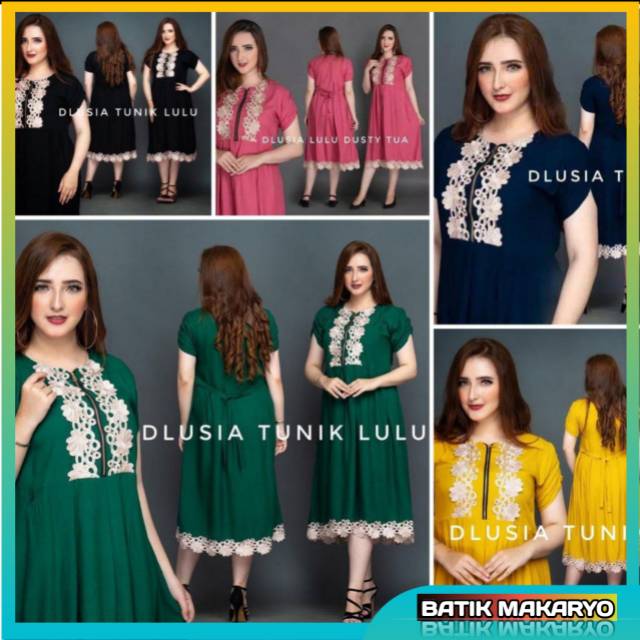 Daster Renda Daster Arab Daster Turki Daster Arabian Daster Rayon Dlusia LULU