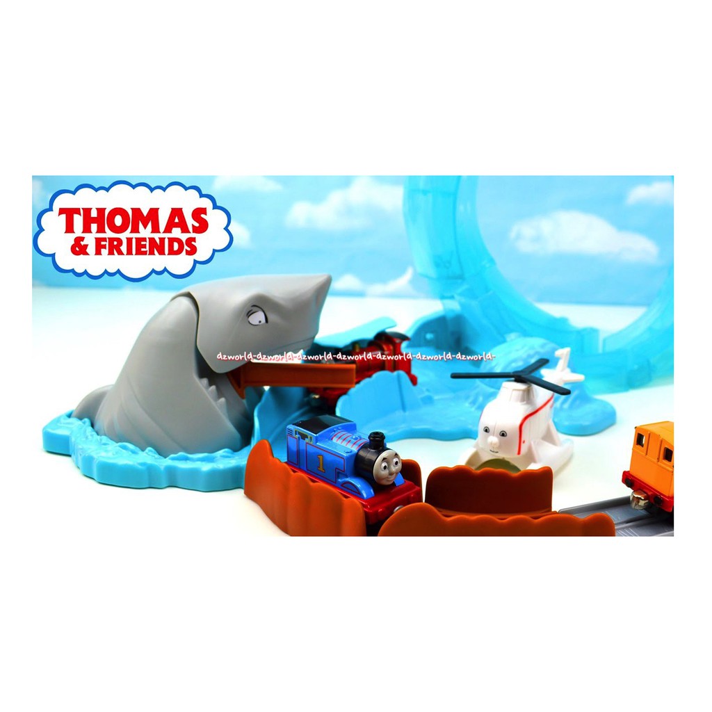 Thomas &amp; Friends Adventures Shark  Escape Rel Kereta Dengan Shark