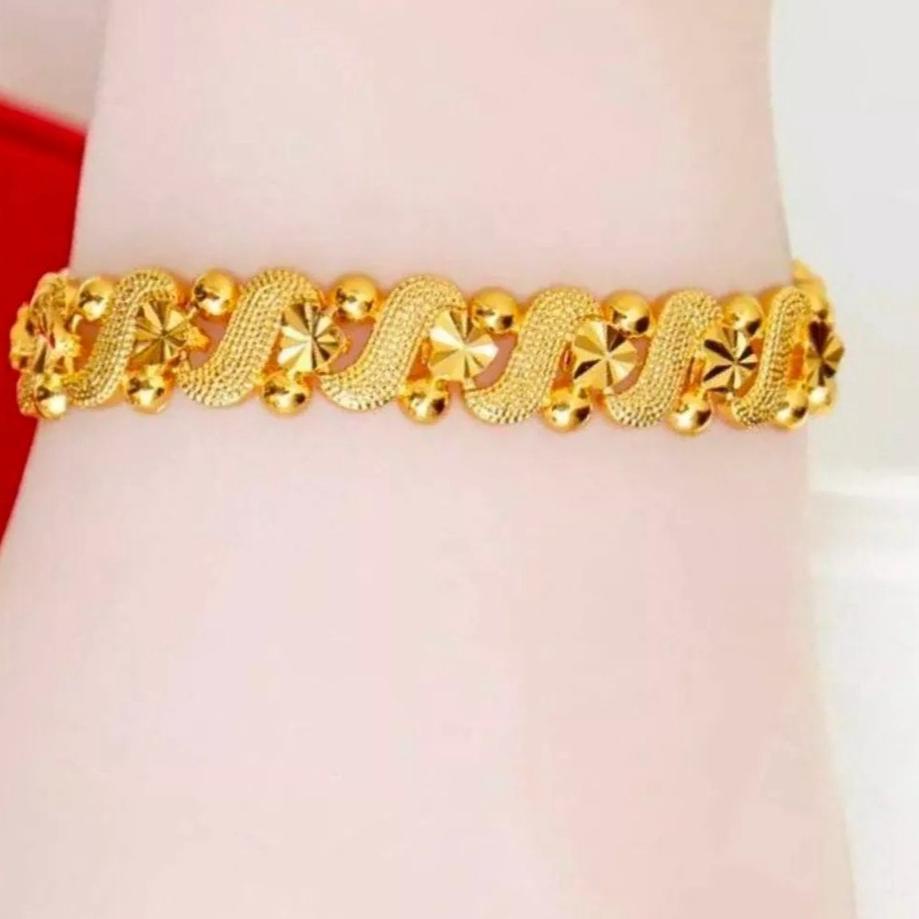 ₦ gelang hongkong mas tipe s bebas pajak paling diminati ㅑ