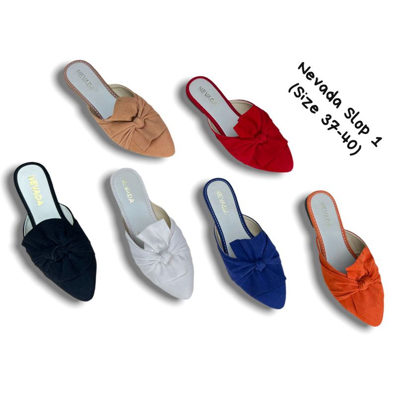 SANDAL SELOP NEVADA AR ORIGINAL | SANDAL WANITA NEVADA | FASHION WANITA | NEVADA ORIGINAL